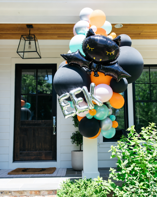 OUTDOOR - Halloween - Balloon Garland Install Piece with Foils - 7ft