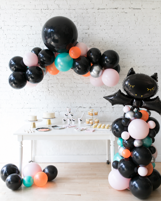 Halloween Theme - Floating Arch & Bat Column Set