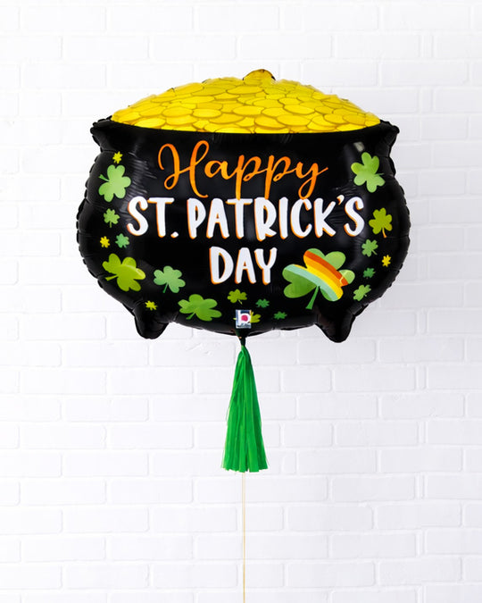 St. Patrick's Day - Pot of Gold Foil Balloon