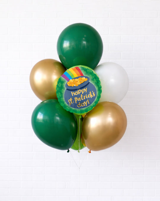 St. Patrick's Day - Foil and 11in Balloon Bouquet