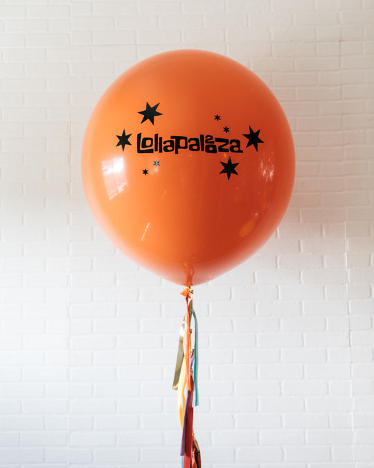 Lollapalooza Theme - "Lollapalooza" Giant Balloon with Tassel