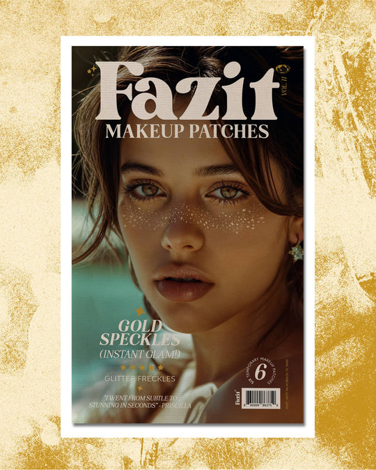 Fazit - Gold Glitter Freckles