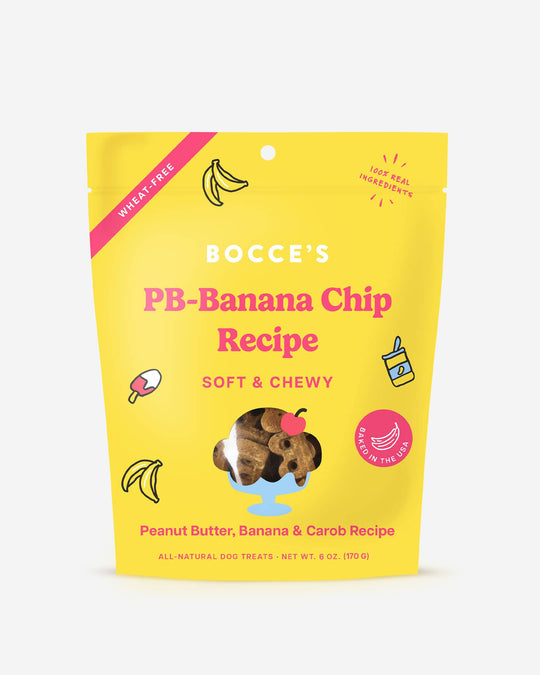 Bocce's Bakery - PB-Banana Chip Soft & Chewy Treats