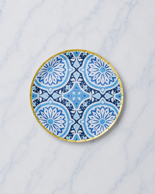 Coterie - Amalfi Blues Small Plates - pack of 10
