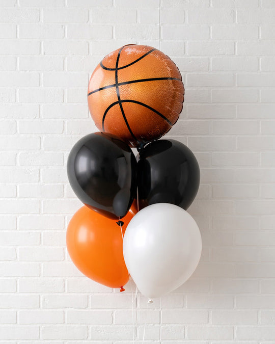 Basketball - Foil & 11in Balloons bouquet