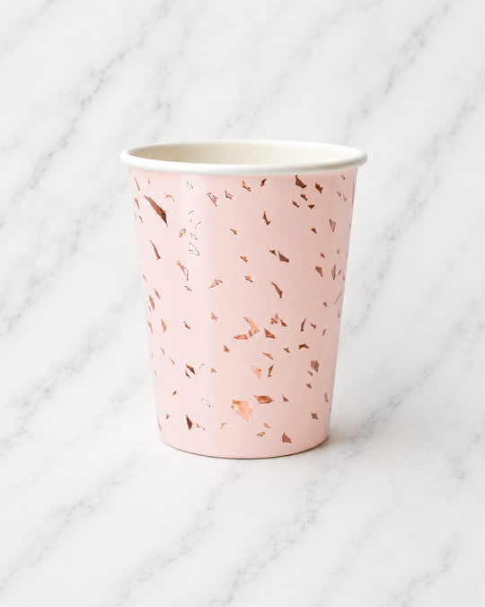 Harlow & Grey - Manhattan - Pink Confetti Paper Cups