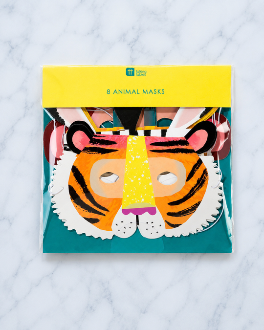 Talking Tables - Animal Paper Masks - set of 8