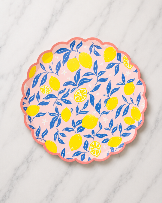 Bonjour Fête - Lemon Zest Small Plates - pack of 8