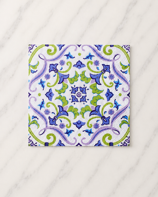 Coterie - English Garden Cocktail Napkins  - pack of 25