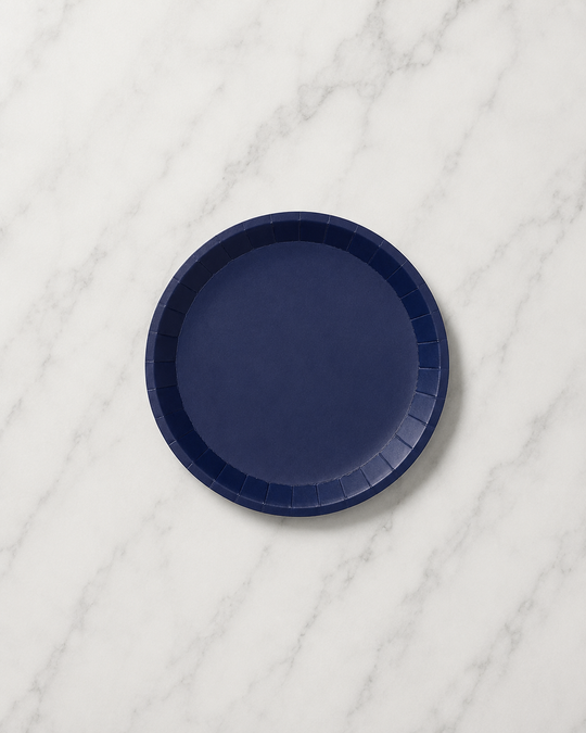 Coterie - Navy Classic Small Plates (Set of 10)