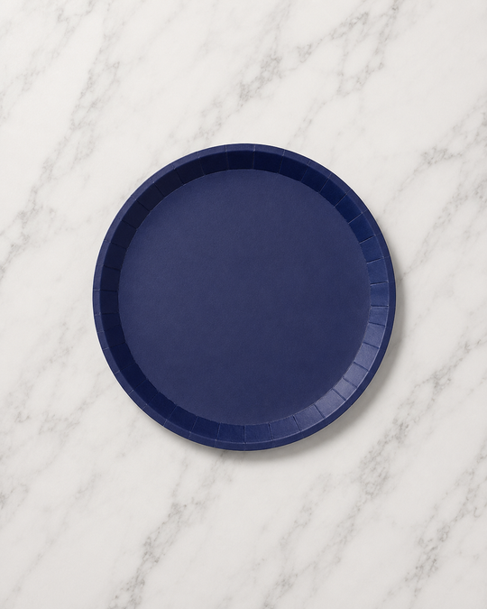 Coterie - Navy Classic Large Plates - pack of 10