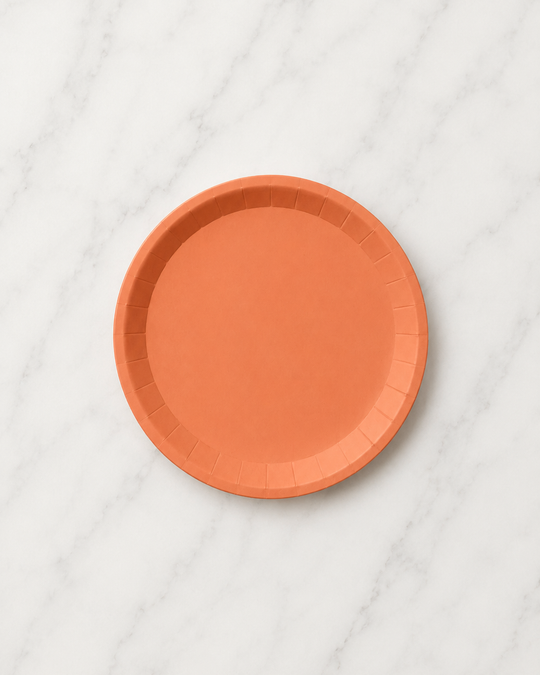 Coterie - Tropical Coral Small Paper Party Plates - set of 10