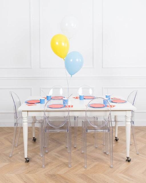 paris312-chicago-vintage-airplane-balloon-yellow-blue-bouquet-centerpiece
