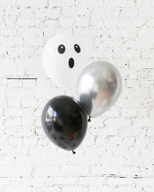 Halloween Theme - 11in Balloons - bouquet of 3