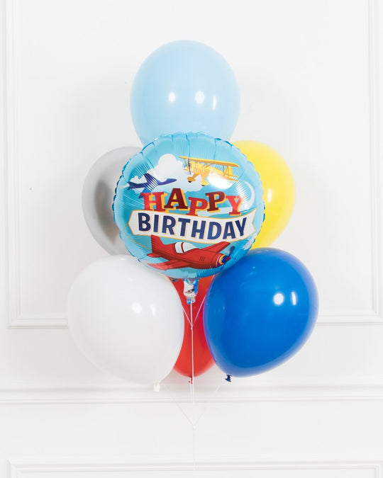 Airplane Theme - Birthday Balloon Bouquet