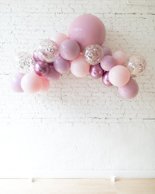 Modern Mauve - Floating Balloon Arch - 5FT