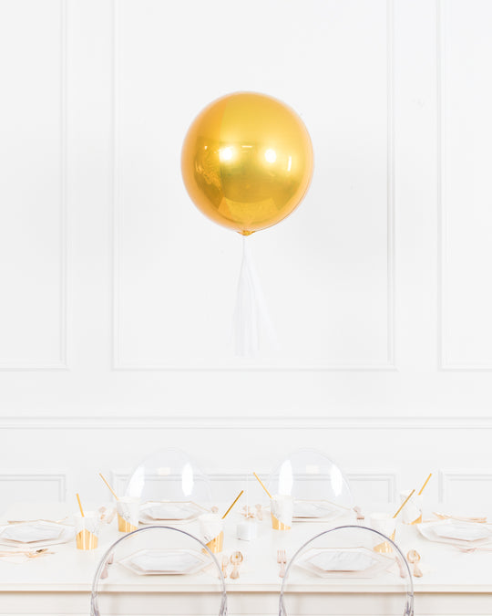 Baptism/Communion - 16in Foil Balloon Centerpiece with Skirt