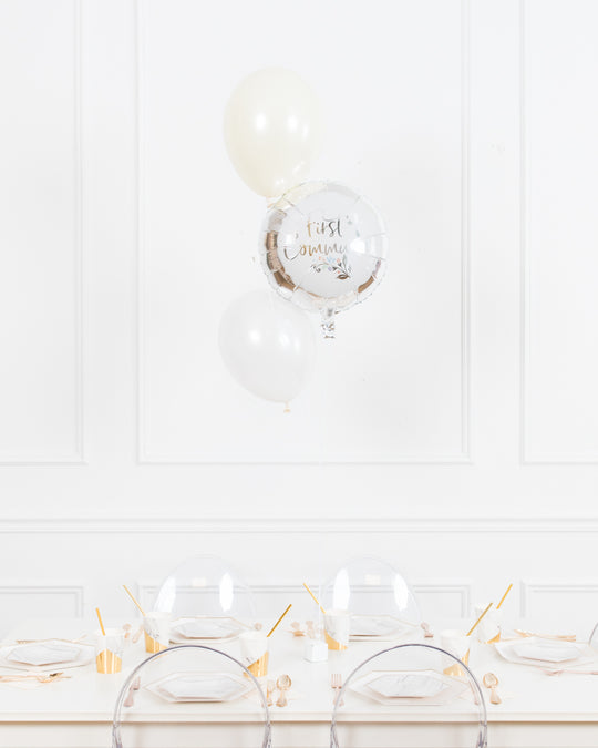 Baptism/Communion - 1st Communion Balloon Bouquet Centerpiece