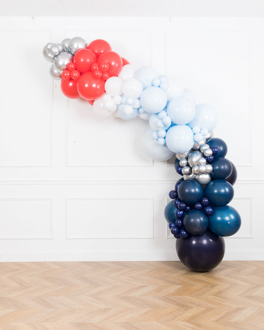 Baseball - Balloon Garland Install Piece -12ft