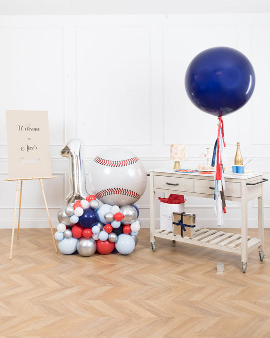 Baseball - 1st Birthday - The Bold and Beautiful