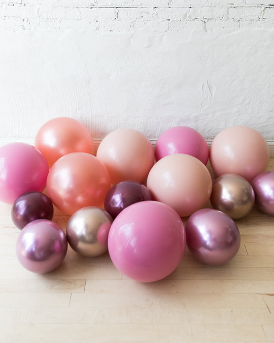 Berry Blush - Floor Balloons - 15 counts
