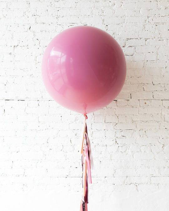 Berry Blush - Giant Balloon with Tassel