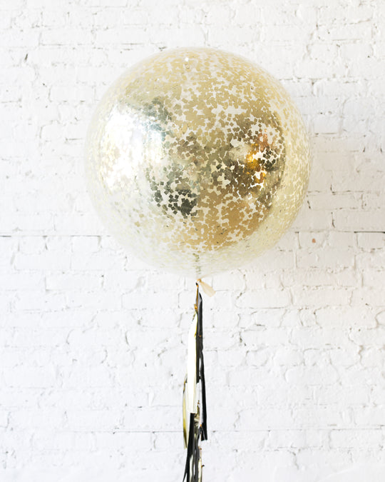 Couture - Confetti Giant Balloon with Tassel