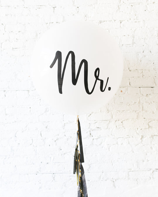 Couture - MR. Giant Balloon with Tassel