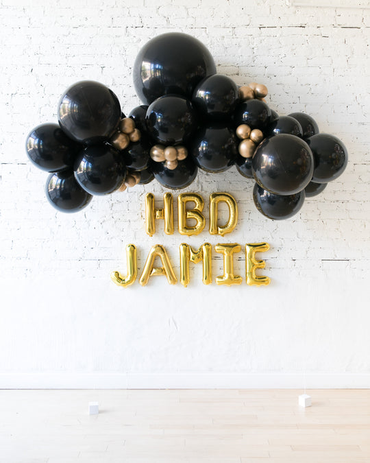 Couture - Floating Balloon Arch & Foil Letters Set