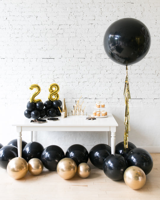 Couture - Tabletop Numbers, Giant & Floor Balloons Set