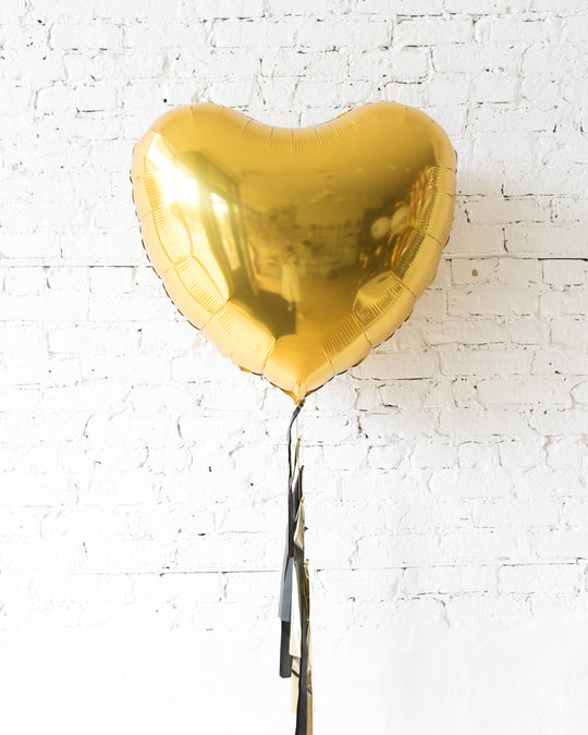 Couture - 36in Heart Foil Balloon with Tassel