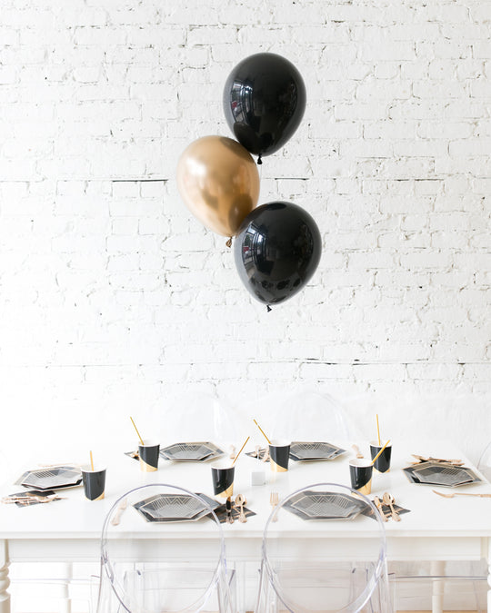 Couture - 11in Balloons Centerpiece - bouquet of 3