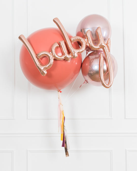 Boho Rainbow - Giant BABY Bouquet with Half-Tassel