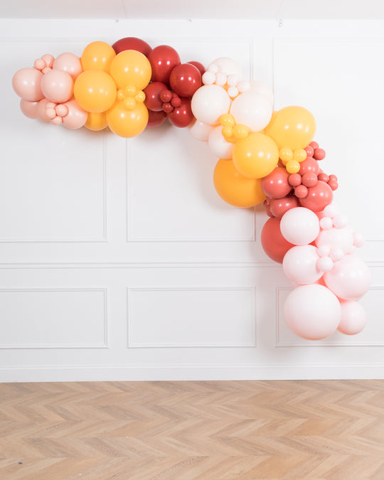 Boho Rainbow -  Balloon Garland Install Piece - 12ft