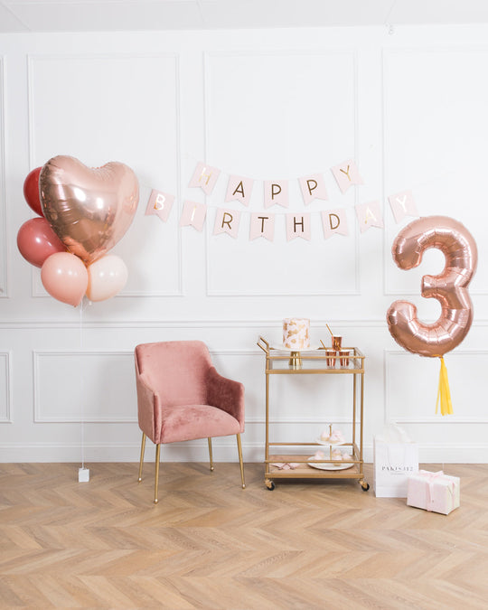 Boho Rainbow Party - The Birthday Basics Decor Set