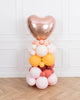bohemian-birthday-balloon-coral-pink-column-heart-foil-party