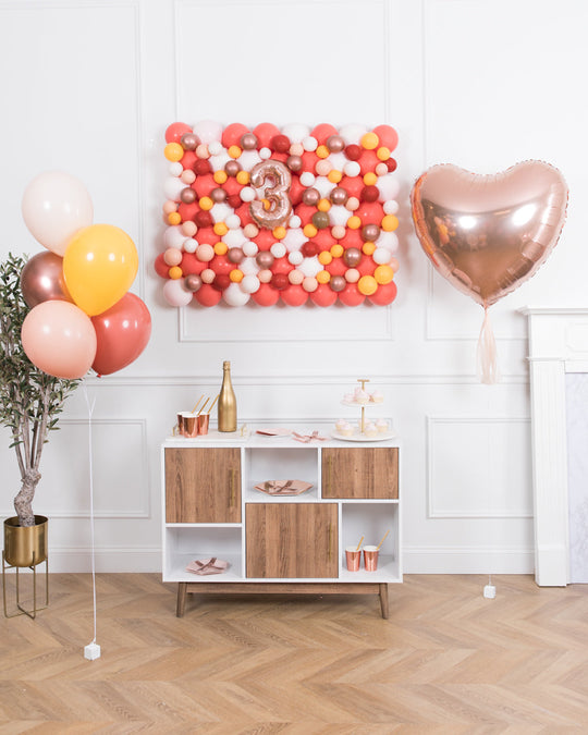 Boho Rainbow Party - The Backdrop Pop Decor Set