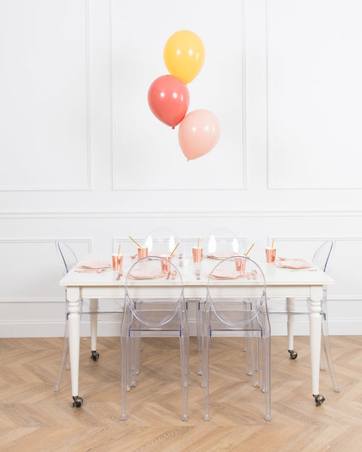 bohemian-birthday-balloon-coral-pink-centerpiece-party