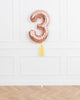 bohemian-birthday-balloon-number-foil-yellow-skirt-rose-gold