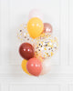 bohemian-birthday-balloon-coral-pink-bouquet-confetti-party