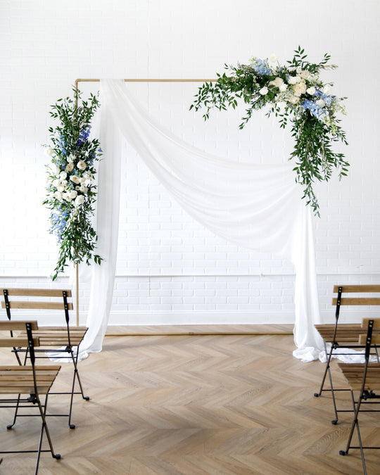 Provence - Ceremony Frame with Floral Arrangement