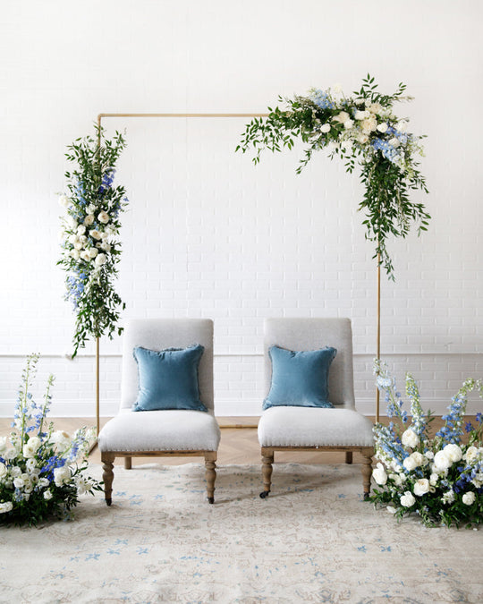 Giverny - Photo Frame with Floral Arrangement