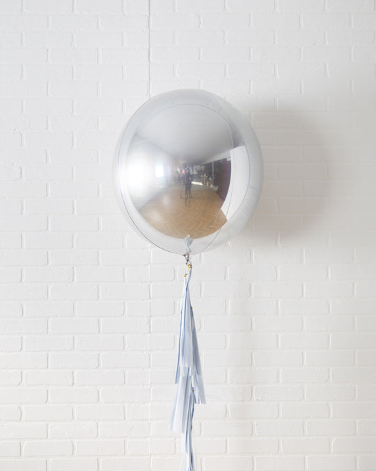 Provence - 21in Orb Foil Balloon with Half-Tassel