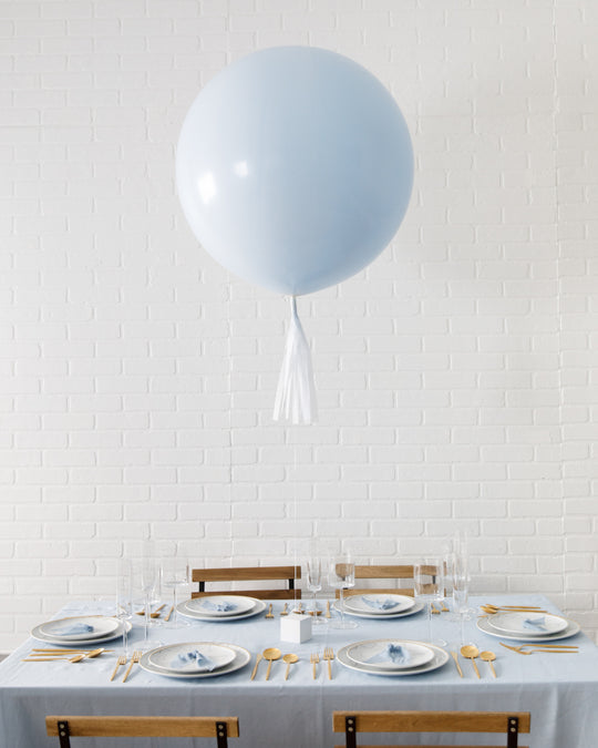 Provence - 24in Balloon with Skirt Centerpiece