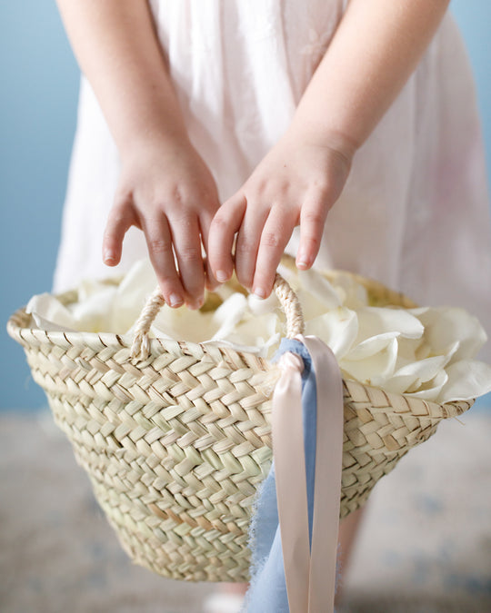 Provence - Flower Girl Basket