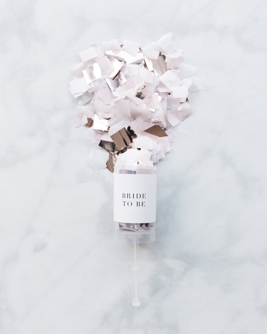 Paris312 BRIDE TO BE Confetti Popper