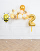 paris312-chicago-bee-theme-balloon-buttercup-gold-bouquet-foil-number-garland