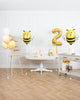 paris312-chicago-bee-theme-balloon-number-yellow-gold-bouquet-party-easy-breezy-decor-set