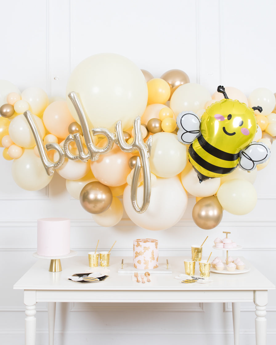 Bee Theme - BABY Balloon Backdrop Install Piece — Paris312