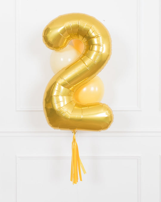 Bee Theme - Number Balloon Bouquet